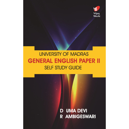 University of Madras General English Paper II Self Study Guide