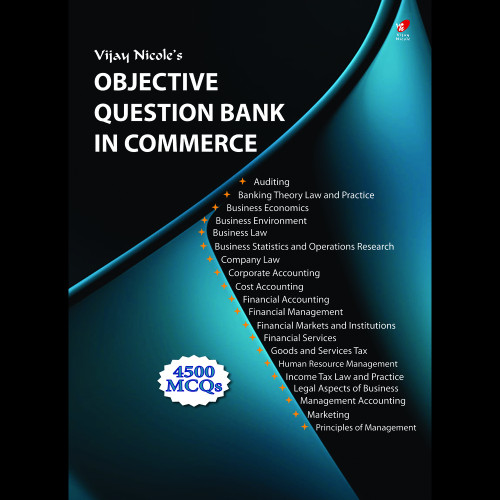 Objective Question Bank in Commerce Objective Question Bank in Commerce